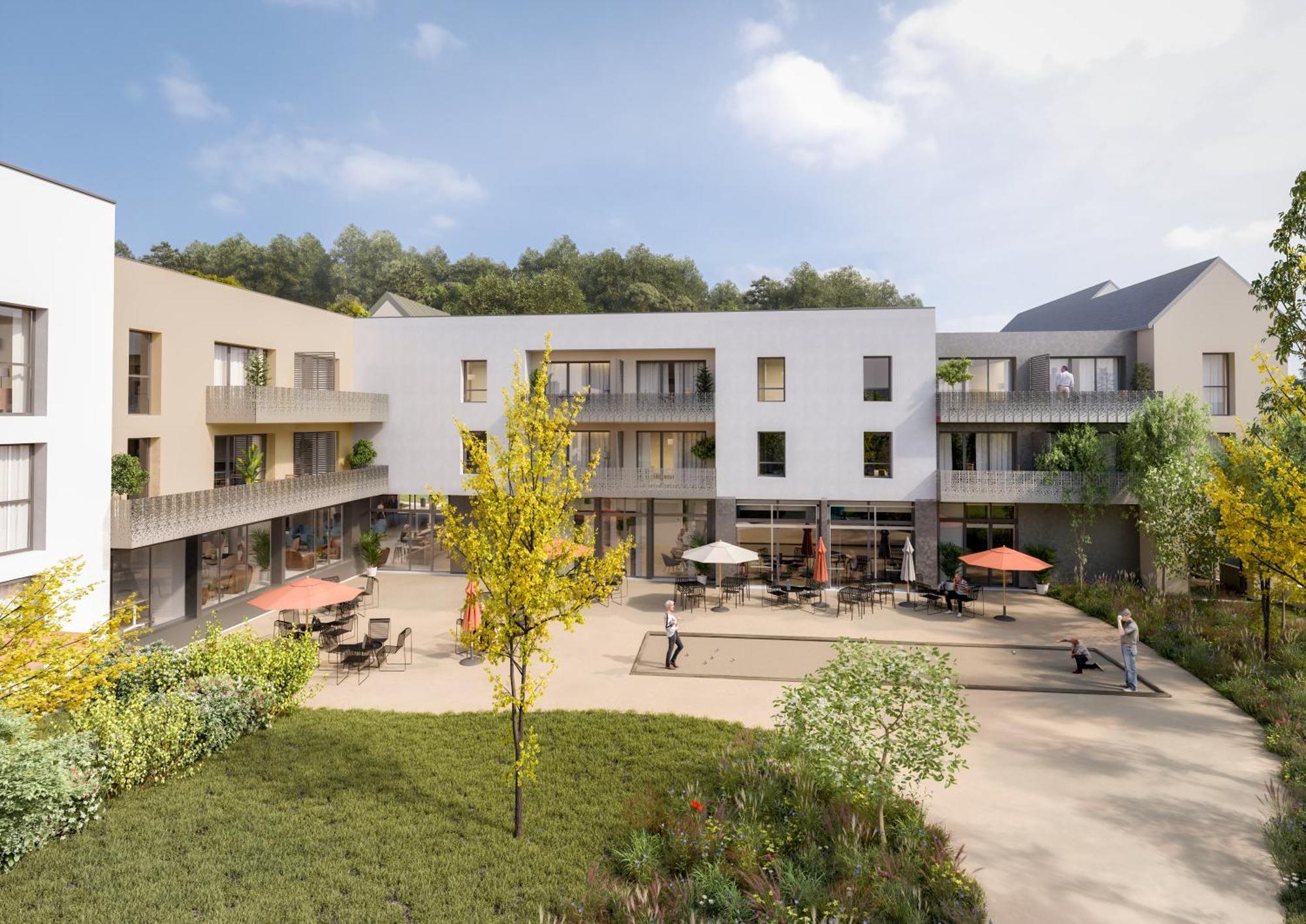 Residence Services Seniors - Domitys Les Jardins D'Ahna Dinan Exteriér fotografie