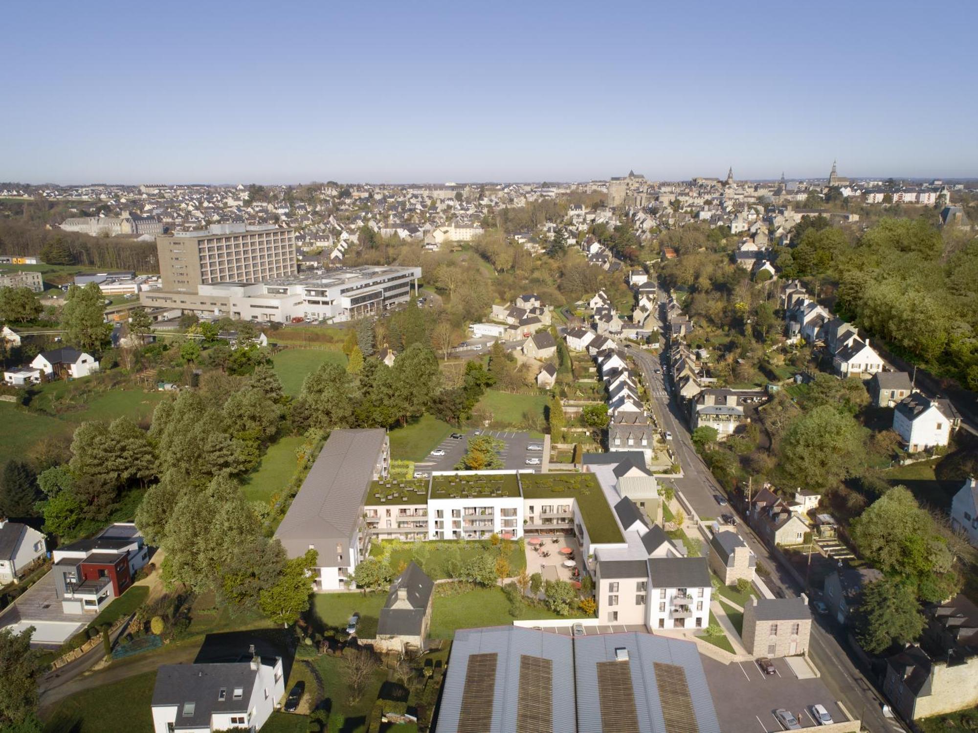 Residence Services Seniors - Domitys Les Jardins D'Ahna Dinan Exteriér fotografie